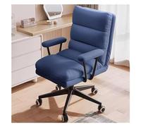 YCVAWEOD Swivel Office Desk Chair with Armrests and Wheels Adjustable Computer Chair for Home & Office Executive Rolling Chair with Lumbar Support LWX