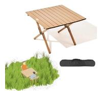 YCVAWEOD Ultralight Portable Camping Table with Carry Bag 35in Folding Picnic Table for Outdoor Activities Beach Hiking Fishing Travel Compact & Lightweight Design LWX
