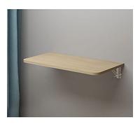 YCVAWEOD Wall Folding Table, Space Saving Hanging Table,Laptop Computer Desk, Wall Mount Desk, for Small Saving Spaces Bedroom, Home Office, Balcony 40×60CM, 40×80CM (Load-bearing 50kg) LWX