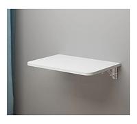 YCVAWEOD Wall Folding Table, Space Saving Hanging Table,Laptop Computer Desk, Wall Mount Desk, for Small Saving Spaces Bedroom, Home Office, Balcony 40×60CM, 40×80CM (Load-bearing 50kg) LWX