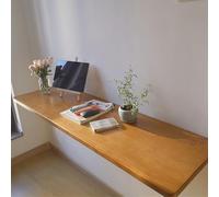 YCVAWEOD Wall Mounted Drop Leaf Table，wall Mounted Table,wall Mount Folding Table Wood，Wall-mounted Folding，Space-saving Foldable Study，Wall Desks For Small Space.(100 * 40cm) LWX
