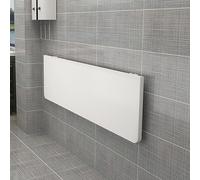 YCVAWEOD Wall Mounted Folding Table for Kitchen Dining Study & Balcony Space Saving Drop Leaf Desk Floating Workbench Compact (S) LWX