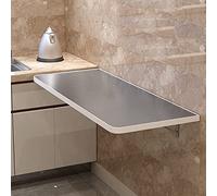 YCVAWEOD Wall-mounted Folding Table For Kitchen, Fold Down Wall Table, Small Space Dining Table, Breakfast Bar Table, Floating Computer Desk Workbench, 60x40cm 70x40cm 80x40cm LWX
