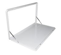 YCVAWEOD Wall-Mounted Folding Table, Lockable Outdoor Picnic Desk, Space-Saving Floating Dining Table for RVs, Versatile Wall-Mount Design LWX