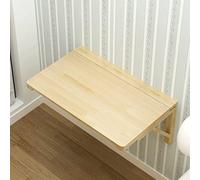 YCVAWEOD Wall-Mounted Table Modern and Minimalist Folding Table,Wooden Folding Wall Table,Folding Wall-Mounted Drop-Leaf Table,for Home,Office,Study (75x50cm) Folding Desk (120x50cm/47x20in) LWX