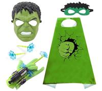 YCVBCY Hero Children's Costume, Avengerrs Costume, Mask, Launcher Glove, Cosplay Costume for Children, Theme Party Dress Up Costume for Children's Birthday, Halloween, Carnival