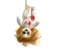 YCVBCY Scary Halloween Doll Scary Horror Doll Toy Eerie Eerie Halloween Scene Arrangement