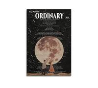 YCWUKARTS Alex Warren-Ordinary Posters, Hit Music Canvas Wall Art Vintage Prints For Home & Office Wall Decor 08x12inch(20x30cm) Unframe-style