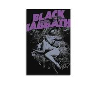 YCWUKARTS Black Sabbath Posters, Music Canvas Wall Art Vintage Rock Band Prints For Home & Office Wall Decor 20x30inch(50x75cm) Unframe-style