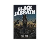 YCWUKARTS Black Sabbath-The End Posters, Music Canvas Wall Art Vintage Rock Band Prints For Home & Office Wall Decor 12x18inch(30x45cm) Unframe-style