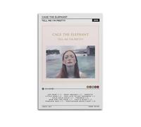 YCWUKARTS Cage The Elephant - Tell Me I'm Pretty Posters, Music Canvas Wall Art Vintage Prints For Home & Office Wall Decor 08x12inch(20x30cm) Unframe-style