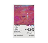 YCWUKARTS DAVE-WE'RE ALL ALONE IN THIS TOGETHER Posters, Music Canvas Wall Art Vintage Prints For Home & Office Wall Decor 24x36inch(60x90cm) Unframe-style