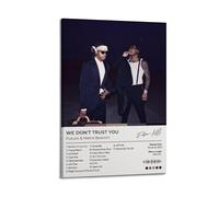 YCWUKARTS Metro Boomin-we Don't Trust You Posters, Music Canvas Wall Art Vintage Prints For Home & Office Wall Decor 08x12inch(20x30cm) Frame-style