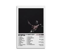YCWUKARTS Travis Scot-Utopia Posters, Music Canvas Wall Art Vintage Prints For Home & Office Wall Decor 16x24inch(40x60cm) Unframe-style