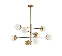 YCWZKJ Modern Gold Ceiling Lights Living Room,12 Lights Sputnik Chandeliers Ceiling Light Fitting Industrial Ceiling Lamp Vintage Pendant Light for Bedroom Dining Room-Gold 1 8t