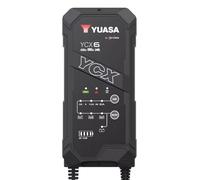 Yuasa YCX6 12V 6A Motorcycle Battery Smart Charger
