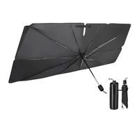 YCXEBLZWH Car Windscreen Sun Shade, for Renault 5 E-Tech R5 2024-2026 Foldable Umbrella Sunshade Front Windshield UV Block Heat Insulator Interior Protection,140 * 80cm