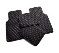 YCXEBLZWH Leather Car Mats for Mazda MX-5 CX-3 CX-4 CX-5 CX-8 CX-9, Floor Mats Waterproof Heavy Duty Interior Carpets Full Set All-Weather Protection Anti-Slip Floor Liners,A