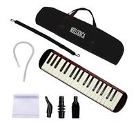 YCXYQ Black - 37 Keys Melodica Professional Instrument Air Piano Soprano Style Keyboard Harmonium Instrument Suitable for Beginners and Music Lovers Portable Instruments