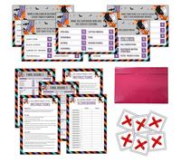 Ycyfckdr Halloween Feud Game, Halloween Game for Adults, Getting Fun in The Party, Indoor Trivious Card, Night Fun Trivia Quiz for Family, Trick Or Treat Games, 1 Pack -002