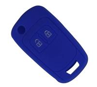 YCYHMHH 10ps Silicone Car Key Protective Holder Cover Case For OPEL Astra Corsa ADAM Antara Meriva Zafira Insignia Accessories-dark blue