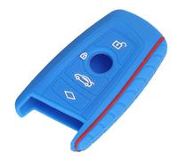 YCYHMHH 4B Remote Car Key Silicone Cover Case For BMW F10 F20 F30 Z4 X1 X3 X4 M1 M2 M3 E90 1 2 3 5 7 SERIES Holder Styling-darkblue