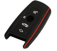 YCYHMHH 4B Remote Car Key Silicone Cover Case For BMW F10 F20 F30 Z4 X1 X3 X4 M1 M2 M3 E90 1 2 3 5 7 SERIES Holder Styling-black