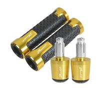 YCYHMHH Motorcycle accessories handlebar hand grips handle bar ends cap For Suzuki GSF 1250 250 600 650 S/N Bandit 2007-2015 2014 2013-Gold