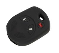 YCYHMHH Remote Car Key Case Silicone For Expedition For Mustang F150 F250-350 Duty Accessories 2 3 4B-black