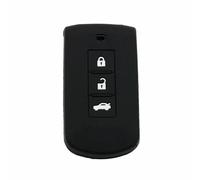 YCYHMHH Silicone Car Key Case Fob Shell For Mitsubishi EVO ASX OutLander 3 Pajero Sport Eclipse Galant Lancer Raider Endeavor-Type B