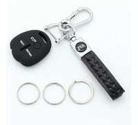 YCYHMHH Silicone Car Key Case Fob Shell For Mitsubishi EVO ASX OutLander 3 Pajero Sport Eclipse Galant Lancer Raider Endeavor-Type G with Chain