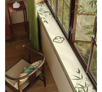 YCYHXJB PVC Leather Window Sill Protector, Thin Window Sill Mat Dog Cat Perch Bench, Window Sill Decor Capping Anti-Slip Pad(150x20 cm/59x8 in)