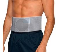 YCYHXJB Umbilical Hernia Belt for Women and Men, 5.1" Abdominal Binder With Hernia Support Pad for Navel Ventral Epigastric Incisional and Belly Button Hernias(Large)