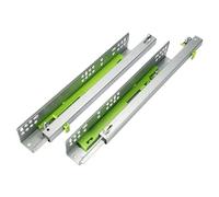 YCYHXJB Undermount Drawer Slides 1 Pair, Full Extension Soft Close Concealed Drawer Runners, Come With Mounting Screws(30CM/12IN)