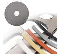 YCYHZC 17Ft U Shape Edge Trim, Rubber Self Adhesive Edge Protector Strip, Furniture Soft Bumper Strip For Countertop Table Cabinets Shelves Restoration(Grey,12mm)