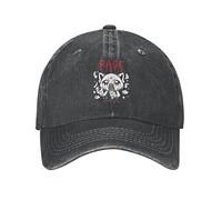 YCYLYLYC Aggretsuko-Retsuko baseball cap, worn washed cap, soft, without structure, for outdoorsdad golf trucker running cap