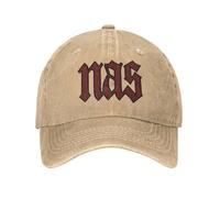 YCYLYLYC Baseball Cap NAS Illmatic Logo Mer0h Unisex Baseball Caps Cool Rapper Worn Cotton Caps Vintage Outdoor Cap Dad Hat Gift