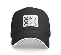 YCYLYLYC Baseball Cap Unisex Outdoor Sport Caps Cotton Printstream Collection Men's and Women's Baseball Cap Golf Cap Rave Hood Caps Washed Gifts