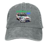 YCYLYLYC Men's washed baseball cap, dad hat, WRC Golf hats, World Rally Championship, car truckerdad golf trucker running cap