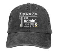 YCYLYLYC Unisex Baseball caps Baseball Cap with Visor for Men and Women, Cap with Snapback Protection, CPU, Computer, Infographic, Sys, Admin Outdoor Sports