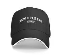 YCYLYLYC Unisex Orleans, Louisiana Baseball Cap Cute Sun hat Party Hat Mens Hats Women's Outdoor Sport Caps Hat Washed Cotton