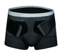 YCYRF Hernia Belts for Men, Bilateral/Double Inguinal, Groin Hernia Support Truss Underwear Briefs with 2 Removable Compression Pads for Pain Relief Recovery(Large)