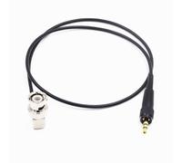 YCYUYUFUNS Tentacle Sync Cable 3.5mm Lock TRS to BNC Timecode Sync Cable for Deity Microphones to C300/C500/ZOOM F8N
