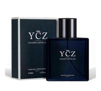 YCZ Blue Men's Perfume Cologne Woody Scent Long-lasting Fragrance Ocean Fruity Light Fragrance Romance Gift Perfume Man-bhp2 1pc