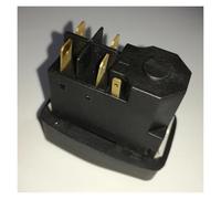 YCZ2 Waterproof Electromagnetic Push Button Switch On Off Pushbutton Switches for Slicer Magnetic Drill Meat Planer 12A IDGTTLDF(5 Pins)