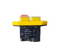 YCZ3-A Electromagnetic Switch 4/5 Pins 110/220V On Off Momentary Reset Push Button KJD17 1Pcs(4 Pins,220V)