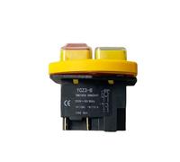 YCZ3-B 4/5 Pin 110/220V On Off Push Button Restart And Under Voltage KJD17 1Pcs(4 Pins,220V)