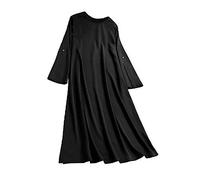 YcZithral White Abaya for Women Eid AbayasLoose Islam Muslim Prayer Clothes Ramadan Eid AbayasHijab Jilbab Dubai Turkish Islamic Outfits Robe Kaftan Abaya