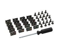 YD-PS001 20x Plastic Body Screw Hardware Clips for GY6 Scooter Tao Tao Peace 50cc-150cc, New, 20 Sets