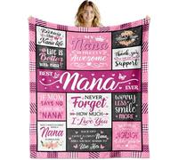 YDAISCU Nana Gifts Blankets 60" X 50", Gifts for Nana, Nana Birthday Gifts, Nana Gifts from Grandkids, Nana Gifts from Grandson Granddaughter, Nana Gifts for Christmas, Best Nana Ever Blanket